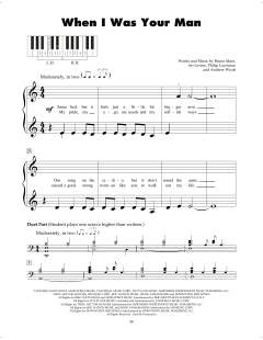 When I Was Your Man von Bruno Mars (Download) 
