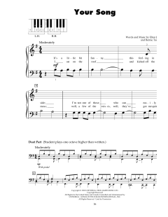 Your Song von Elton John (Download) 