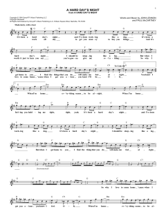 A Hard Day's Night von The Beatles (Download) 