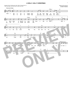 A Holly Jolly Christmas (Download) 