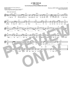 A Time For Us von Nino Rota (Download) 