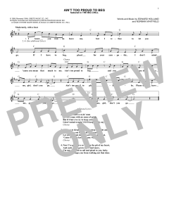 Ain't Too Proud To Beg von The Temptations (Download) 