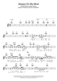 Always On My Mind von Elvis Presley (Download) 