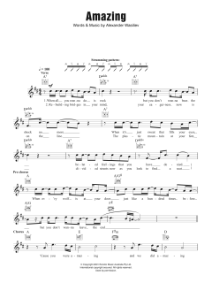Amazing von Alex Lloyd (Download) 