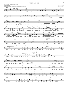 American Pie von Don McLean (Download) 