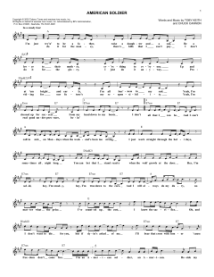American Soldier von Toby Keith (Download) 