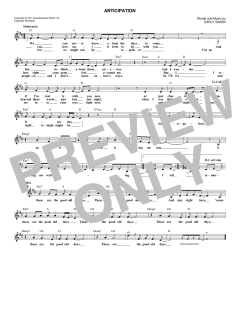 Anticipation von Carly Simon (Download) 