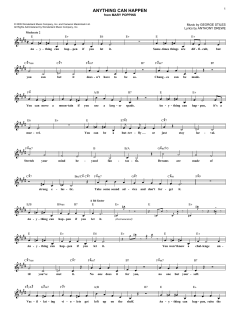 Anything Can Happen von Anthony Drewe (Download) 