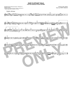 Baby Elephant Walk von Lawrence Welk (Download) 
