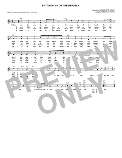 Battle Hymn Of The Republic von William Steffe (Download) 