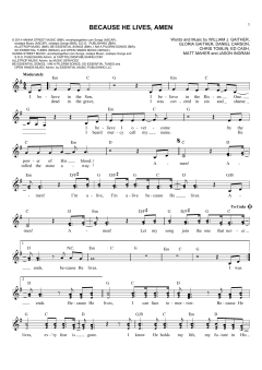 Because He Lives, Amen von Matt Maher (Download) 