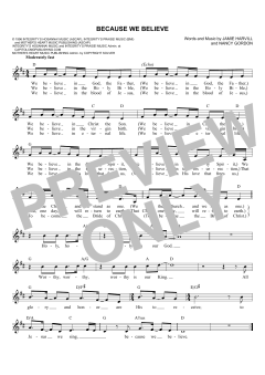 Because We Believe von Jamie Harvill (Download) 