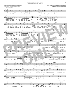 Best Of My Love von The Eagles (Download) 