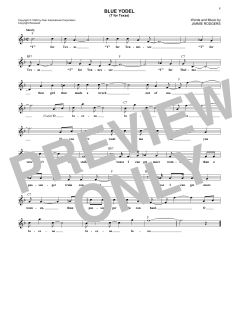 Blue Yodel No. 1 (Download) 
