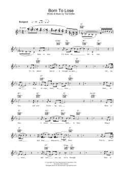 Born To Lose von Ray Charles (Download) 