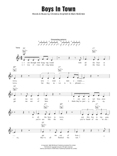 Boys In Town von Divinyls (Download) 