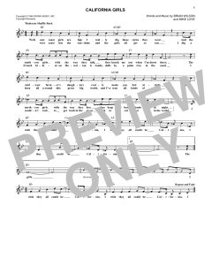 California Girls von David Lee Roth (Download) 