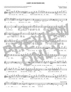 Carry On Wayward Son von Kansas (Download) 