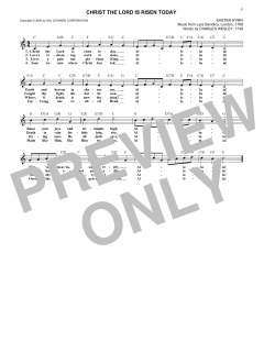 Christ The Lord Is Risen Today von Lyra Davidica (Download) 