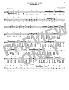 Christmas Is A-Comin' von Frank Luther (Download) 