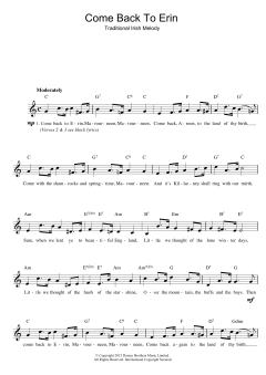Come Back To Erin (Download) 