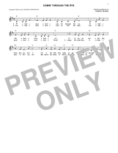 Comin' Through The Rye (Download) 