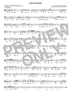 Cow-Cow Boogie von Freddie Slack & His Orchestra (Download) 