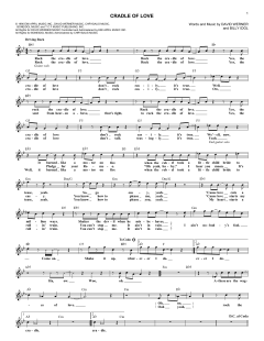 Cradle Of Love von Billy Idol (Download) 