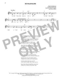 De Kalb Blues von Lead Belly (Download) 