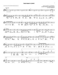 Dead Man's Curve von Jan & Dean (Download) 