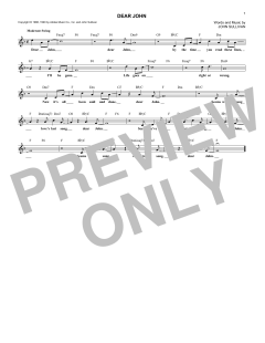 Dear John von John Sullivan (Download) 