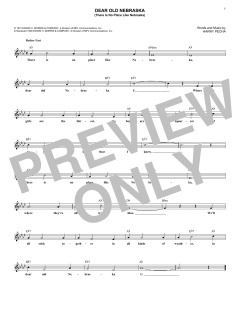 Dear Old Nebraska U. (Download) 