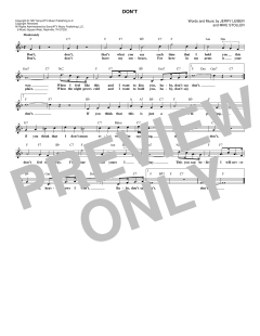 Don't von Elvis Presley (Download) 