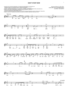 Don't Start Now von Dua Lipa (Download) 