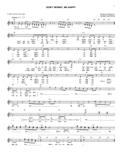 Don't Worry, Be Happy von Bobby McFerrin (Download) 