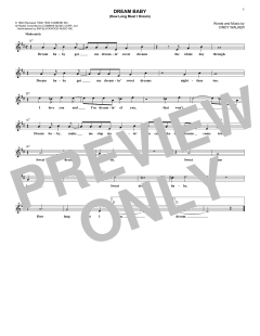Dream Baby von Roy Orbison (Download) 