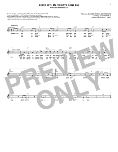 Drink With Me von Alain Boublil (Download) 