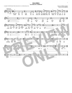 Dulcinea von Mitch Leigh (Download) 