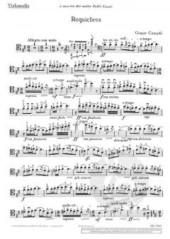 Requiebros D-Dur von Gaspar Cassado 