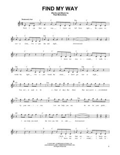 Find My Way von Paul McCartney (Download) 