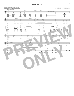 Four Walls von Jim Reeves (Download) 
