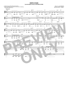 Gentle Rain von Luiz Bonfá (Download) 