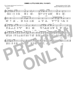 Gimme A Little Kiss von Dean Martin (Download) 