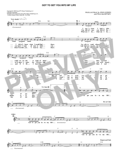 Got To Get You Into My Life von The Beatles (Download) 