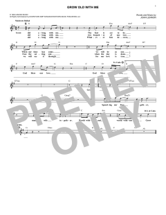 Grow Old With Me von Mary Chapin Carpenter (Download) 