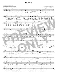 Hallelujah [English version] von Kobi Oshrat-Ventoora (Download) 
