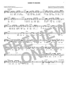 Hands To Heaven von David Glasper (Download) 