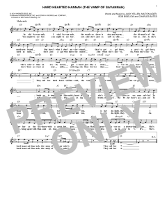 Hard Hearted Hannah von Bob Bigelow (Download) 