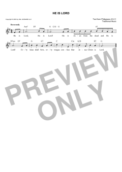 He Is Lord (Download) 