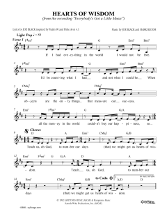 Hearts of Wisdom (Download) 